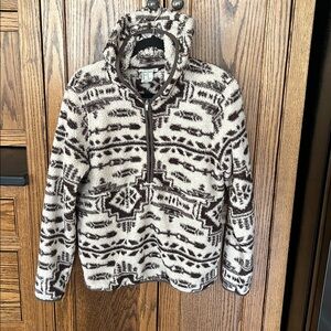 Ariat Minky Fleece Pullover Aztec Half Zip